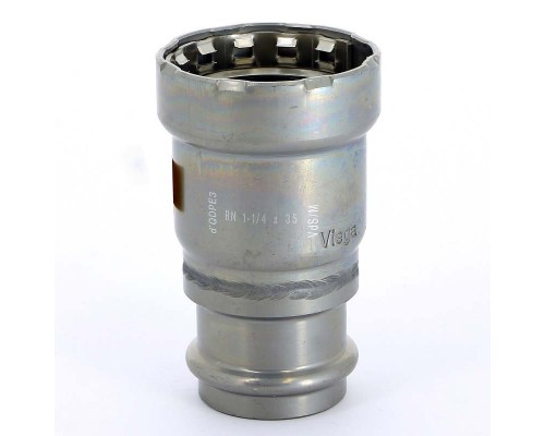 Переход пресс Megapress нелегир. оцинк.сталь SC-Contur Viega PN=6 бар 35x1"1/4