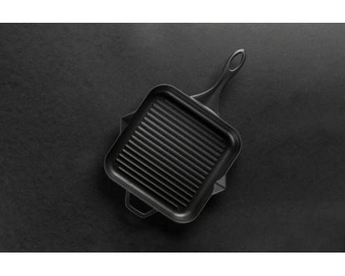 Квадратная сковорода-гриль HS K GTV 2828 BLACK MAT
