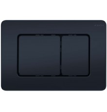 KDI-0000040 (003D) Панель смыва нержавеющая сталь, цвет Черный матовый (клавиши квадрат) KDI-0000040