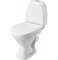 1.WH30.2.130 РИМИНИ унитаз-компакт, диагон.выпуск, 2 режима, метал.крепление 1.WH30.2.130