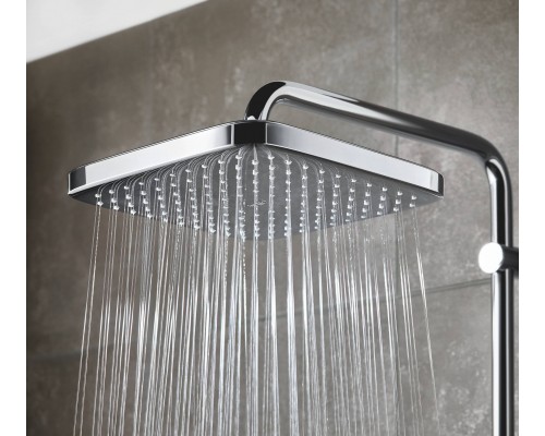 26693000 Tempesta Cosmopolitan 250 Душевая система, с однорычажным смесителем для ванны, излив 202 мм, хром 26693000
