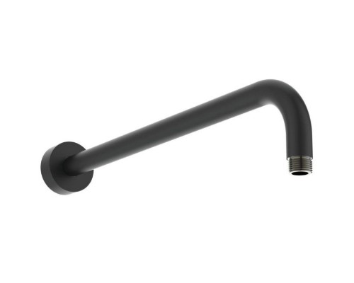 B9445XG IDEALRAIN Настенный держатель верхнего душа 400 мм, матовый черный B9445XG