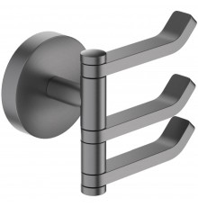 AQ4632BGM БЕТТА крючок тройной, оружейная сталь (шлиф. черный хром) AQ4632BGM