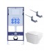 SET AQUATEK АМАДЕО KKI2 (рама AQUATEK Standard INS-0000012+крепеж KKI-0000002+унитаз АМАДЕО AQ1163-00 с тонким сиденьем soft-close) SET AQUATEK АМАДЕО KKI2