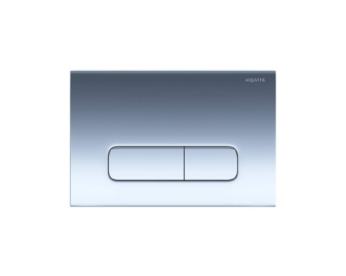 PNS-0000007 (002BQ) Панель смыва Хром для INSP-0000001 Pneumo S (клавиши прямоугольная) PNS-0000007