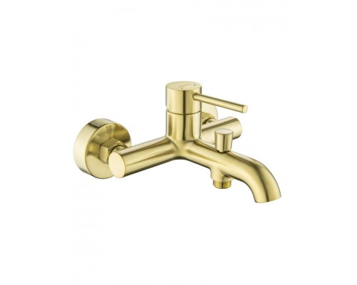 AQ1340BG ЕВРОПА смеситель для ванны, шлиф. золото AQ1340BG