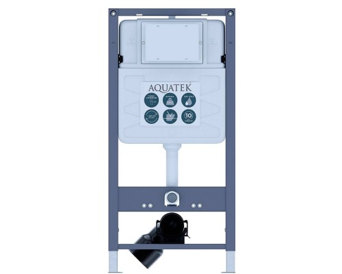 INSP-0000001 Aquatek Pneumo S50 Монтаж рама пневматическая для подв унитаза1130530100+звукоизоляцион прокладка INSP-0000001