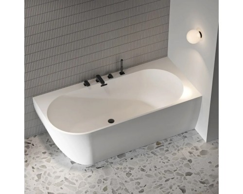 Смеситель врезной каскадный для ванн CR 025.20BL ЧЕРНЫЙ X070445