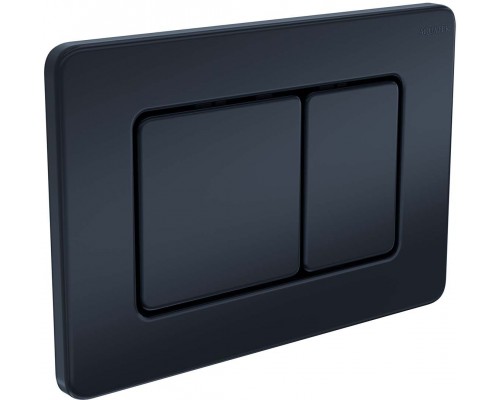 KDI-0000040 (003D) Панель смыва нержавеющая сталь, цвет Черный матовый (клавиши квадрат) KDI-0000040