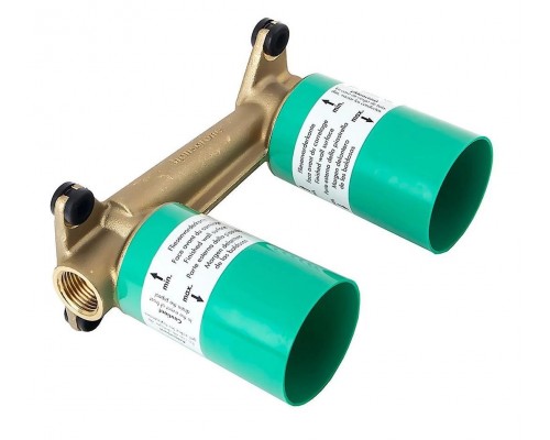 71256000S Set HG Logis Fine смеситель для раковины из стены (71256000+13622180) 71256000S