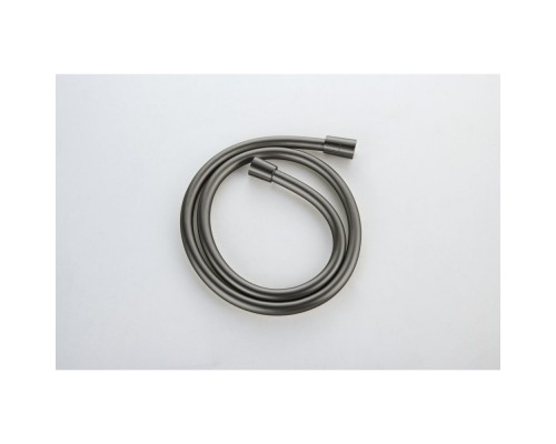 AQ2104BGM шланг для душа 120 см ПВХ, оружейная сталь (шлиф. черный хром) AQ2104BGM