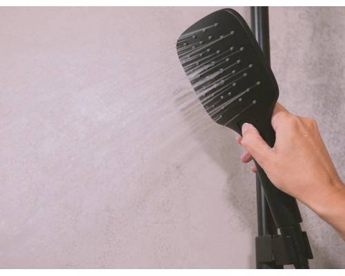 Душевая стойка с термостатическим смесителем для ванны и ручным душем Termo 300 TE 092.20BL ЧЕРНАЯ X070444