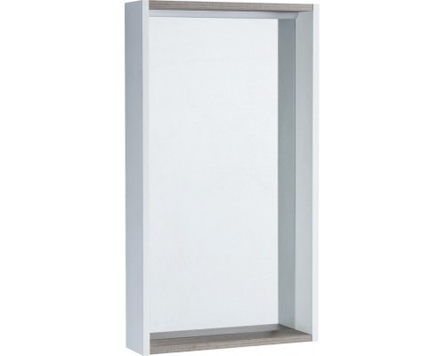 1A221702BBAZ0 Зеркальный шкаф Бэлла Белый/Джара 1A221702BBAZ0
