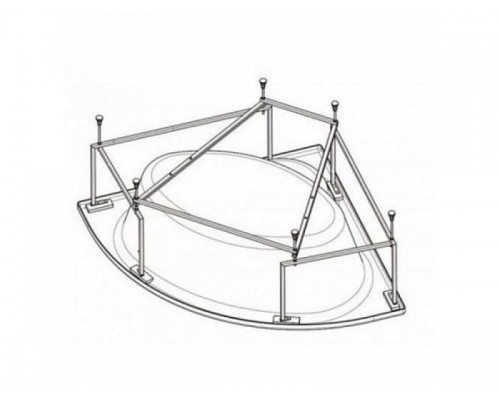 1.WH11.2.430 КАРИБЫ монтажный комплект 140х140 1.WH11.2.430