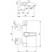 102102340EX THERMOSTATIC термостатический смеситель для ванны 102102340EX