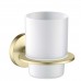 AQ4204BG ОБЕРОН стакан с держателем, шлиф. золото AQ4204BG