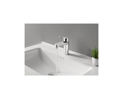 AQ1810CR НИКА смеситель для раковины 90 без донного клапана AQ1810CR