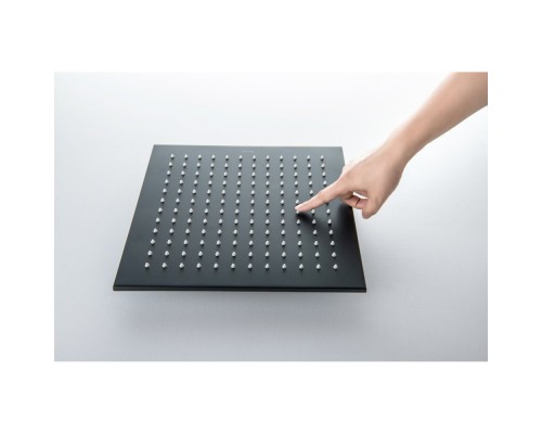 AQ2078MB квадратный верхний душ 3003007 мм, матовый черный AQ2078MB