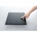 AQ2078MB квадратный верхний душ 3003007 мм, матовый черный AQ2078MB