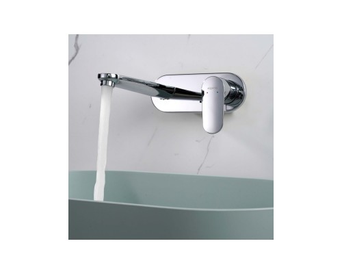 AQ1813CR НИКА смеситель для раковины настенный (внешняя и скрытая часть) AQ1813CR