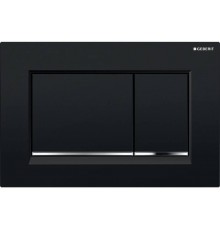 115.883.KM.1 Клавиша смыва Sigma 30, двойной смыв, к 111.300/350/361/362/380/390/796 черный/хром глянцевый/черный 115.883.KM.1