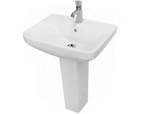 NEXT 60 Умывальник пьедестальный ВКС Белый S1 (WB.PD/Next/60-C/WHT.G/S1) WB.PD/Next/60-C/WHT.G/S1