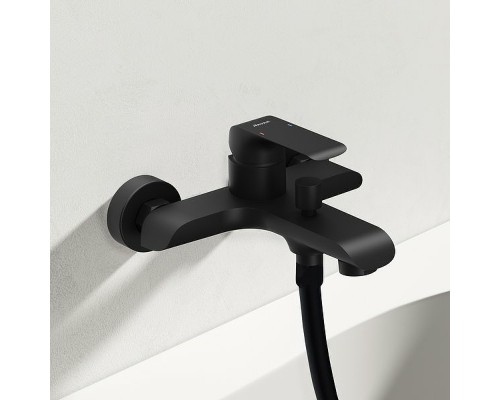 Смеситель для ванны FL 022.20/150 черный X070175
