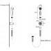 E97258-CP ELATE гигиенический ручной душ со шлангом 120 см и держателем E97258-CP
