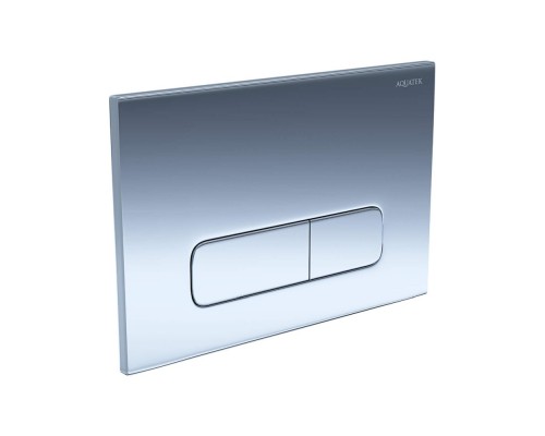 PNS-0000007 (002BQ) Панель смыва Хром для INSP-0000001 Pneumo S (клавиши прямоугольная) PNS-0000007