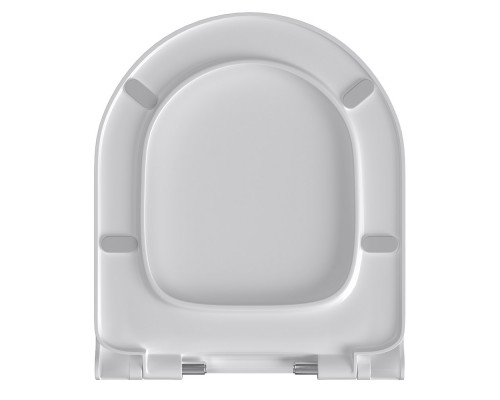 AQ0700-01 ПОЛАРИС унитаз подвесной безободковый, белый 360518360 мм, крышка-сиденье с механизмом плавного закрывания из дюропласта, крепеж AQ0700-01