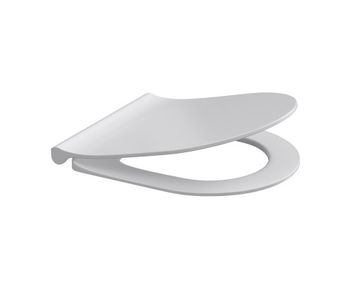 AQ0700-01 ПОЛАРИС унитаз подвесной безободковый, белый 360518360 мм, крышка-сиденье с механизмом плавного закрывания из дюропласта, крепеж AQ0700-01