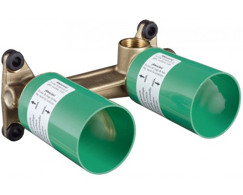 71734990S Set HG Talis E смеситель для раковины из стены излив 225 мм (71734990+13622180), полир,золото 71734990S