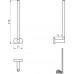 Запасной держатель для туалетной бумаги CR 420.00 X07P318