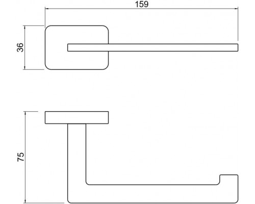 AQ4308CR ЛИБРА бумагодержатель AQ4308CR