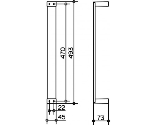 11170010000 EDITION 11 Полотенцедержатель для 6 гостевых полотенец, хром 11170010000