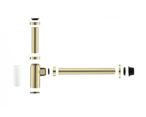 AQ6012PG сифон, полир. золото AQ6012PG