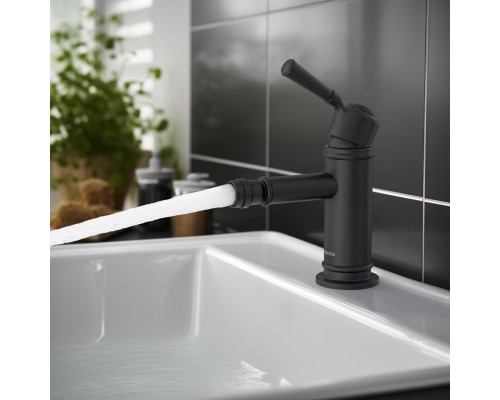 AQ1518MB КЛАССИК смеситель для биде, матовый черный AQ1518MB