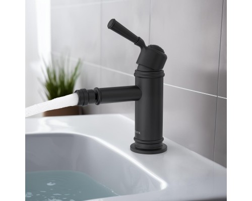 AQ1518MB КЛАССИК смеситель для биде, матовый черный AQ1518MB