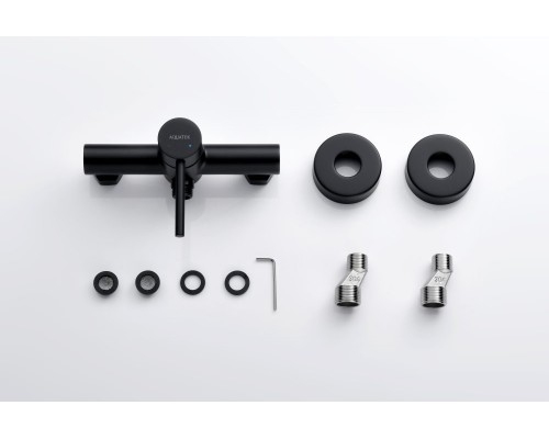 AQ1360MB ЕВРОПА смеситель для душа, матовый черный AQ1360MB