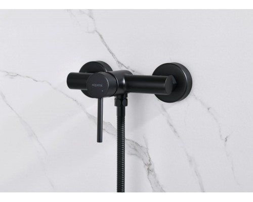 AQ1360MB ЕВРОПА смеситель для душа, матовый черный AQ1360MB