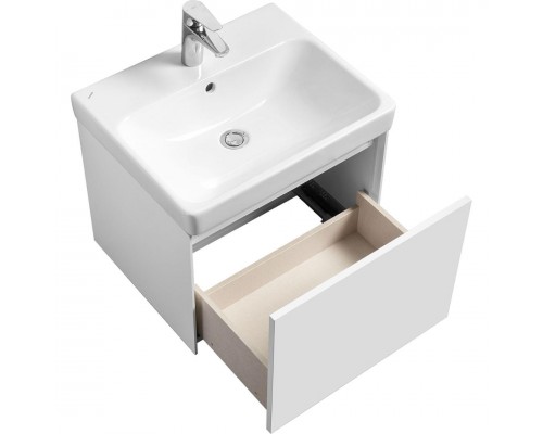 1A2631K0AX2B0 Набор: 1A263101AX2B0 Тумба-умывальник Асти 55 Белый матовый/Белый глянец/ 1WH501620 Умывальник Адриана 55 1A2631K0AX2B0