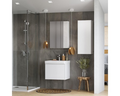 1A2631K0AX2B0 Набор: 1A263101AX2B0 Тумба-умывальник Асти 55 Белый матовый/Белый глянец/ 1WH501620 Умывальник Адриана 55 1A2631K0AX2B0