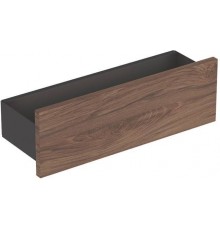 500.362.JR.1 Geberit Smyle Square Настенная полка, 45х14.8 см, темно-серый / цветпекан  500.362.JR.1