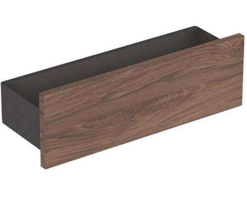 500.362.JR.1 Geberit Smyle Square Настенная полка, 45х14.8 см, темно-серый / цветпекан  500.362.JR.1