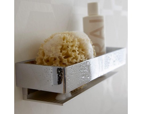 11158010000 EDITION 11 Корзинка для душа съемная, со скрытым креплением, алюминий анодированный(E6 EV1)/хром 11158010000