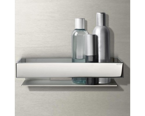 11158010000 EDITION 11 Корзинка для душа съемная, со скрытым креплением, алюминий анодированный(E6 EV1)/хром 11158010000