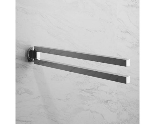 19018010000 EDITION 90 Полотенцедержатель двойной, поворотный, хром 19018010000