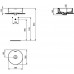 T292901 STRADA II Round Vessel Умывальник 38 см без отверстия под смеситель, для монтажа с мебелью, с отверстием перелива (щелевого типа), с керамичес T292901