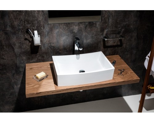 Столешница под раковину L 1200 темный орех X000000838