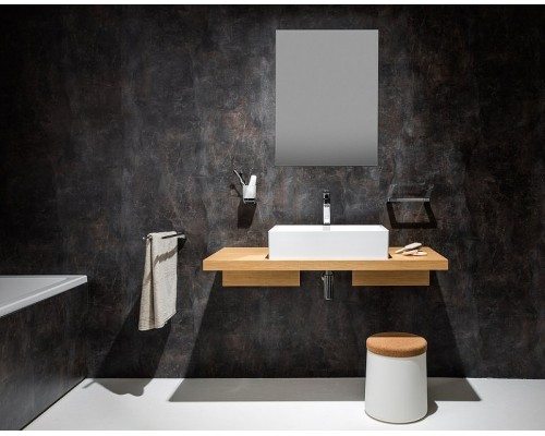 Столешница под раковину L 1200 темный орех X000000838